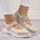 4. Comfortable Rieker W RKR575A openwork shoes, beige