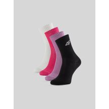Girls’ Long Socks (4-Pack) 4F 4FJRAW26USOCF1010-91S