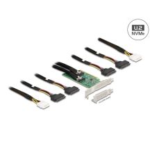 Delock PCI Express 4.0 x16 Card zu 4 x SFF-8639 N