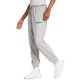 Women's adidas Essentials Linear French Terry Cuffed Trousers Light Grey JC5953