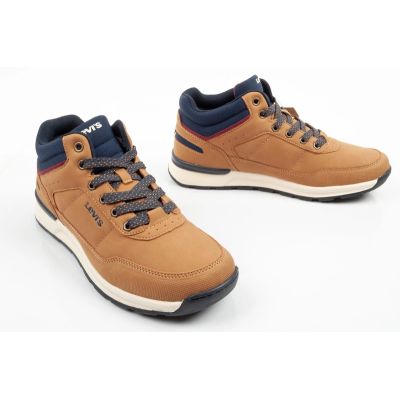 7. Levi's children's shoes youth Sierra ankle boots brown