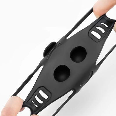 5. Rockbros LF24166 Silicone Bike Phone Holder 4-7" - Black