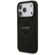 9. Guess Saffiano Classic Logo MagSafe Case for iPhone 17 Pro - Black
