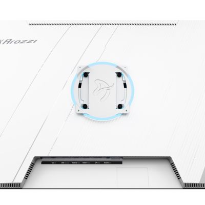 10. Arozzi Nova 32" monitor with intrusion protection system (IPS), QHD, 16:9 format, 180 Hz refresh rate, 1 ms response time, 2560 x 1440 pixels resolution, 300 cd/m2 brightness, 2 HDMI ports, white