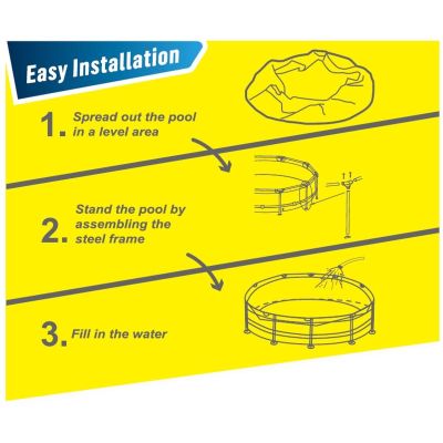 13. OVAL FRAME POOL 366X76CM ULTRA STRONG 12016V63