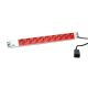 Bachmann Interior Extension Cord 9AC Outputs 2m Gray-Red (333936)