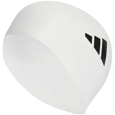 5. adidas 3-Stripes IU1902 Swimming Cap
