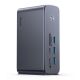Baseus UnionJoy USB-C Docking Station 2xHDMI4K@60Hz 1xDP4K@60Hz 3xUSB-A3.0 2xUSB-C3.0 2xUSB-A2.0 1xRJ45 PD PC 1xSD+TF 1x3.5mm minijack - gray