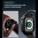 7. Spigen Rugged Armor Pro Apple Watch 42mm Strap - Matte Black