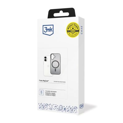 3. 3mk Frosty MagCase for iPhone 17 - Black