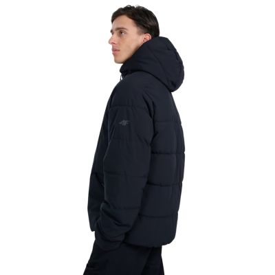4. Men's down jacket 4F M0710 deep black 4FWAW25TDJAM0710 20S
