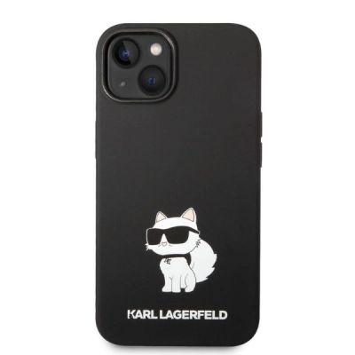 3. Karl Lagerfeld Silicone Choupette case for iPhone 14 Plus - black