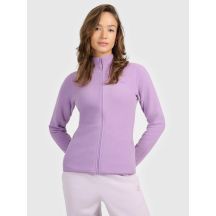 Women’s Slim-Fit Fleece Jacket with Stand-Up Collar 4F 4FRAW25TFLEF496-52S
