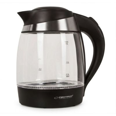 5. Esperanza Gullfoss EKK009 electric kettle (2200W 1.8l; transparent)