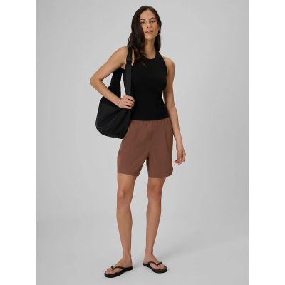 3. Women's slim ribbed knit top 4F 4FRSS26TSLEF338-20S