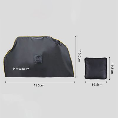 4. Wozinsky WPP-01O Cover - Anti-dust, Anti-moisture Protective Cover for Scooter Bike - Black