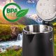 4. ELDOM CORDLESS KETTLE C515C 1.8 L 2000W BLACK 5 PROGRAMS 45, 55, 70, 85, 100°C, KEEP TEMPERATURE