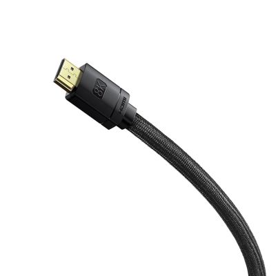 2. Baseus High Definition Series 8K HDMI Cable 1m - Black