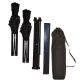 42. FOLDABLE TOURIST SET 3IN1 TABLE AND 2 CHAIRS BLACK ENERO CAMP