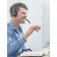 2. Koss CS200i Wired Headset Headband Office/Call Center Black