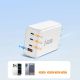6. Tech-Protect NC240W-GaN 4-Port 240W Wall Charger - White