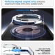 9. Spigen Ultra Hybrid Optik S MagSafe Case for iPhone 18 Pro Max / 17 Pro Max - Clear Navy Blue