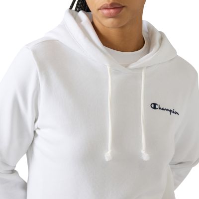 4. Champion Women's Hoodie Sweatshirt White 118404 WW001