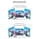15. Baseus Metal Gleam Series HUB 7-in-1 USB Type C docking station - 1 x HDMI / 1 x VGA / 3 x USB 3.2 Gen. 1 / 1 x Power Delivery / 1 x RJ-45 Ethernet gray (WKWG040013)