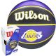 4. WILSON NBA LA LAKERS BASKETBALL CARDBOARD PUMP