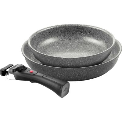 2. BALLARINI TORRE Set of 2 frying pans (24 + 28 cm) 1H
