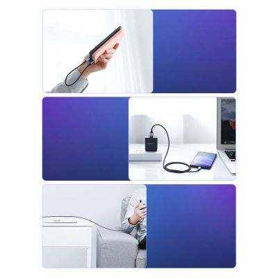 10. Ugreen US288 60125 USB-A / USB-C QC 3.0 3A 0.5m cable - gray