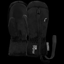 REUSCH Ben Mitten children's winter gloves breathable mittens insulated black (62/85/408/7700)