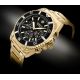 2. Men's Watch Giewont Chronograph Sapphire Gold Black GW3970-B7