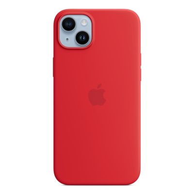 7. Apple Original iPhone 14 Plus Silicone Case with MagSafe Color Product(RED)