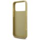 7. Guess Rhinestone Triangle Logo Case for iPhone 17 Pro Max - Gold
