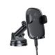 3. Acefast D49 Car Mount with Wireless Charger for Dashboard - Black