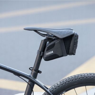 10. Rockbros C29-BK waterproof bicycle bag under the saddle - black