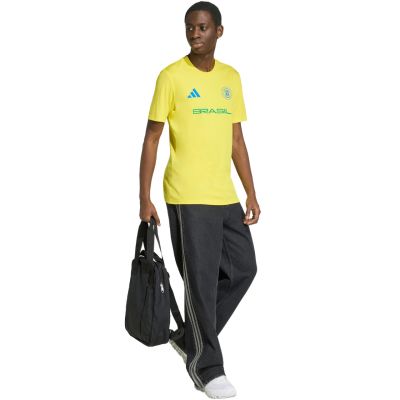 7. Men's adidas Brazil 26 Jersey Yellow KH2307