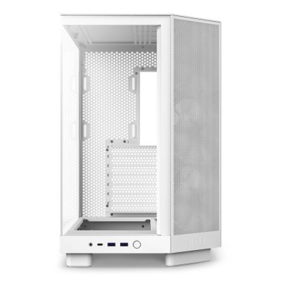 NZXT H6 FLOW RGB MIDI TOWER COMPUTER CASE WITH WINDOW WHITE