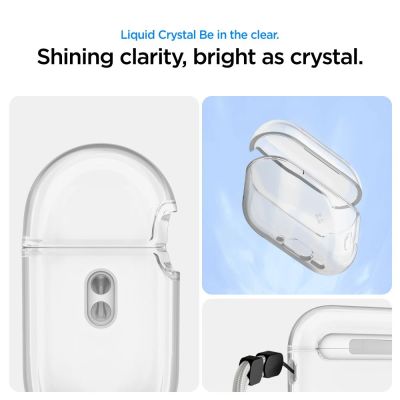 9. Spigen Liquid Crystal Case for AirPods Pro 3 - Transparent