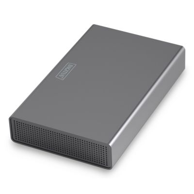 14. Digitus USB 3.0 Hard Drive Enclosure, 3.5", SATA, 16 TB, Aluminum