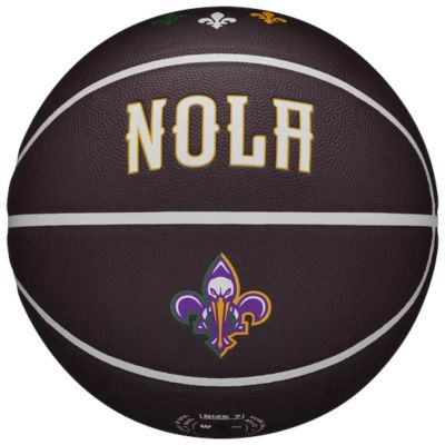 2. Wilson NBA Team City Collector New Orleans Pelicans Ball WZ4016419ID