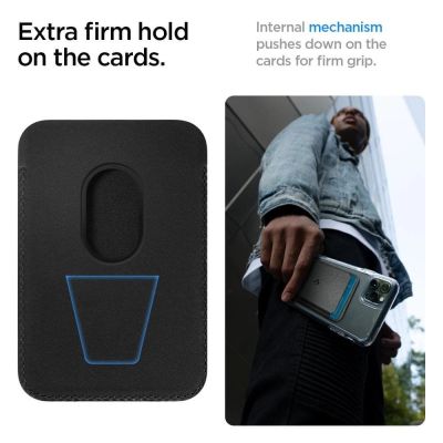14. Spigen Valentinus Magnetic Wallet with MagSafe - Black