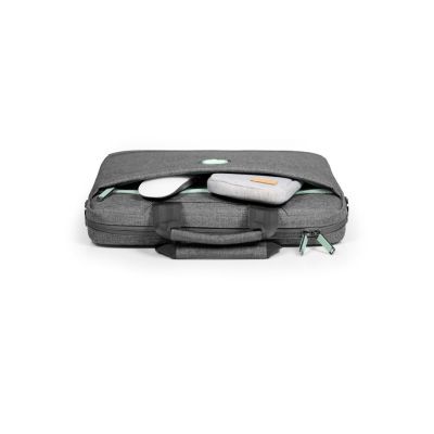 5. Port Designs Yosemite Eco TL 35.6 cm (14") Briefcase Gray