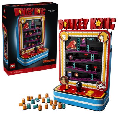 11. LEGO Super Mario 72051 - Donkey Kong Arcade Machine