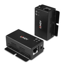 Lindy 43386 Network Extender Network Transmitter and Receiver Black