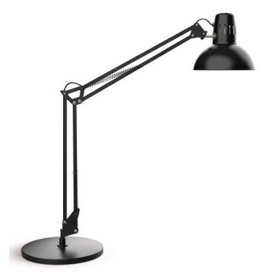 MAULstudy LED desk lamp by MAUL with base, E27, black