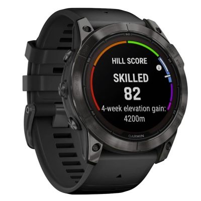 8. Garmin fenix 7X Pro 3.56 cm (1.4") MIP 51 mm Digital 280 x 280 px Touchscreen Black Wi-Fi GPS