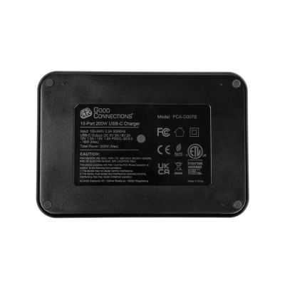 2. Good connections USB-Desktop-Schnellladestation 200W 10Port