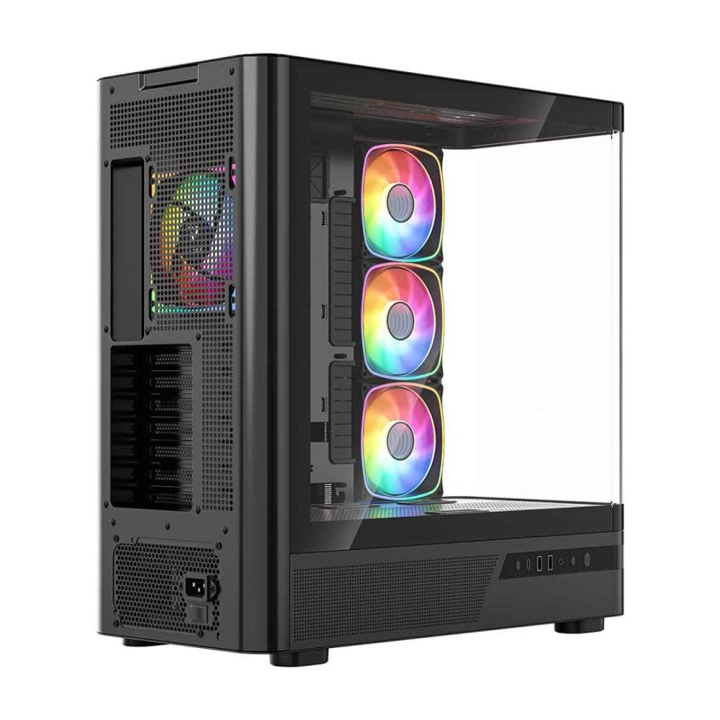 24. MODECOM VOLCANO AQ 200 ARGB MIDI CASE BLACK